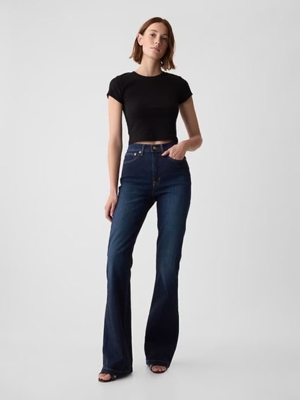 Levi’s| ‘70’s High Flare’ Dark Wash Jeans
